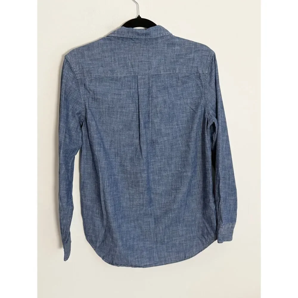 Ralph Lauren Chambray Boys Button down size large 14-16